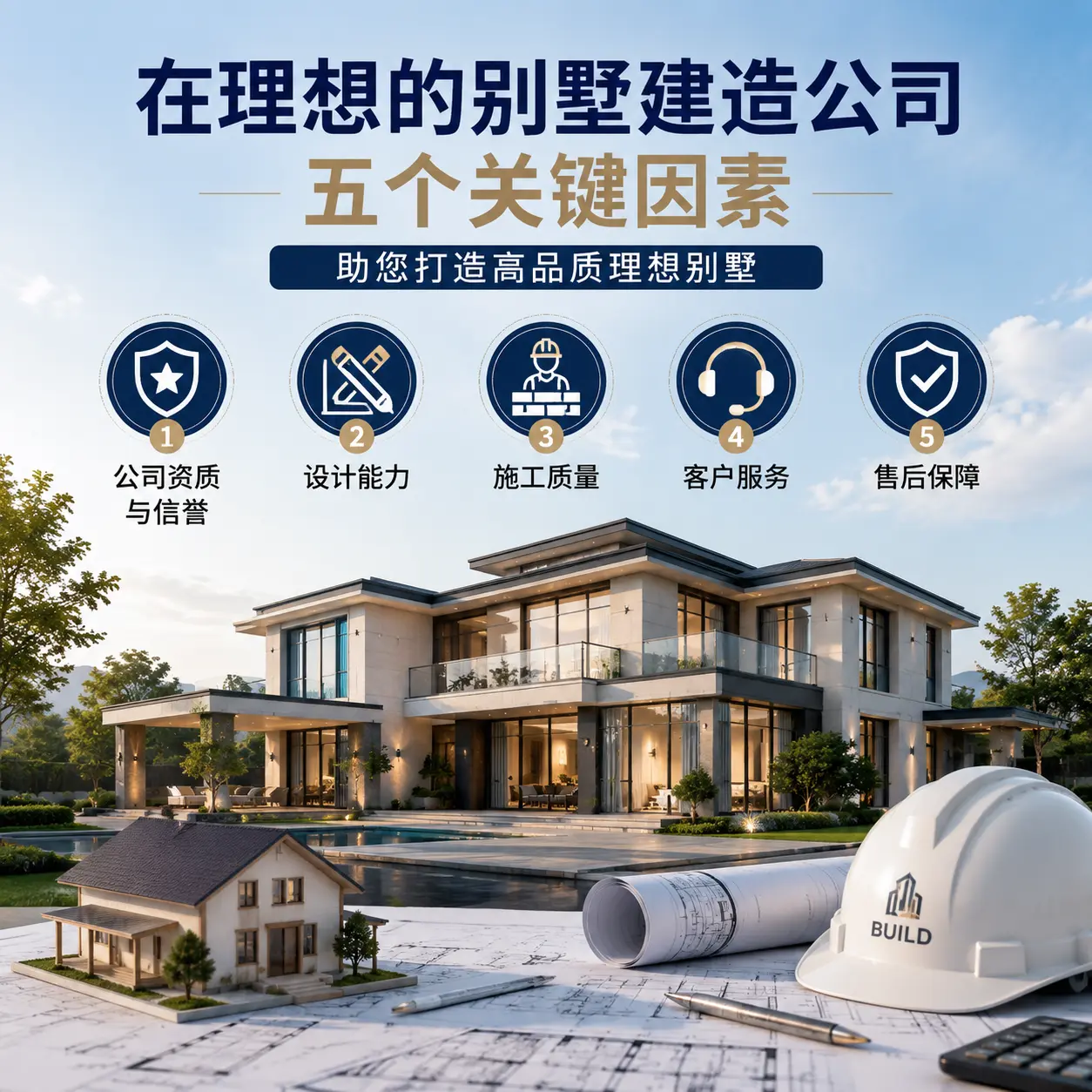 在 龙里 找到理想别墅建造公司的五个关键因素
