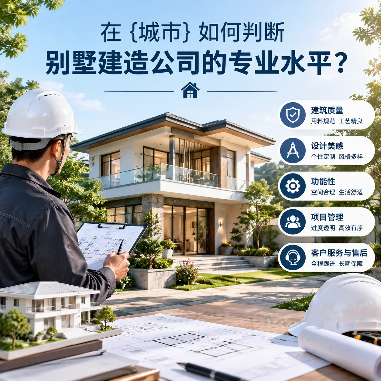 在 龙里 如何判断别墅建造公司的专业水平？