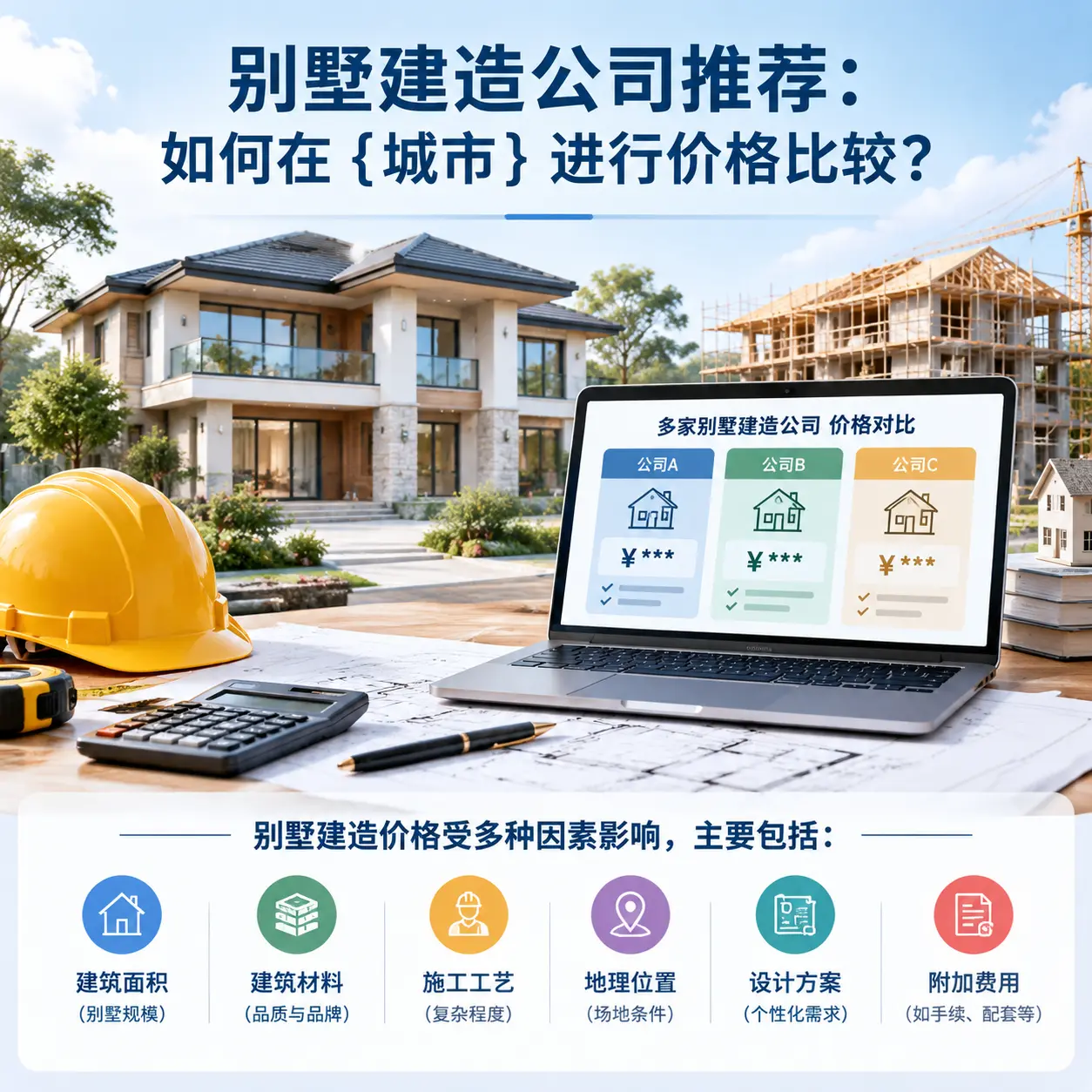 别墅建造公司推荐:如何在 龙里 进行价格比较?