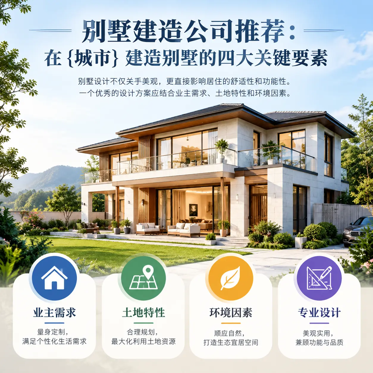 别墅建造公司推荐：在 龙里 建造别墅的四大关键要素