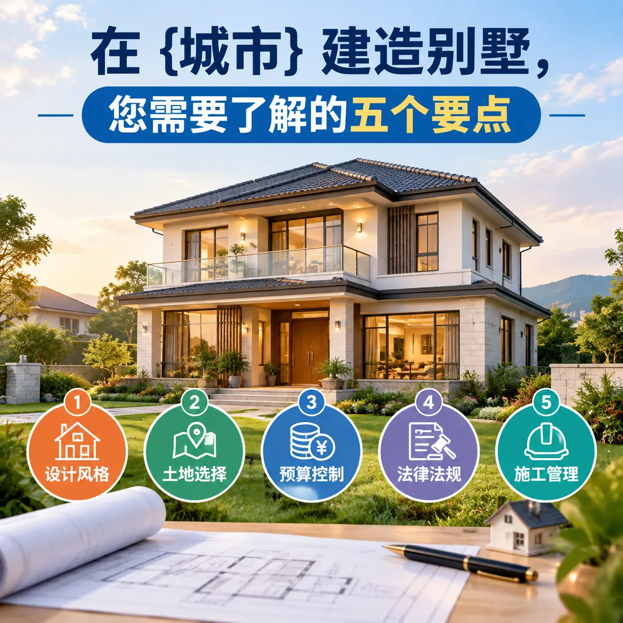 在 龙里 建造别墅，您需要了解的五个要点
