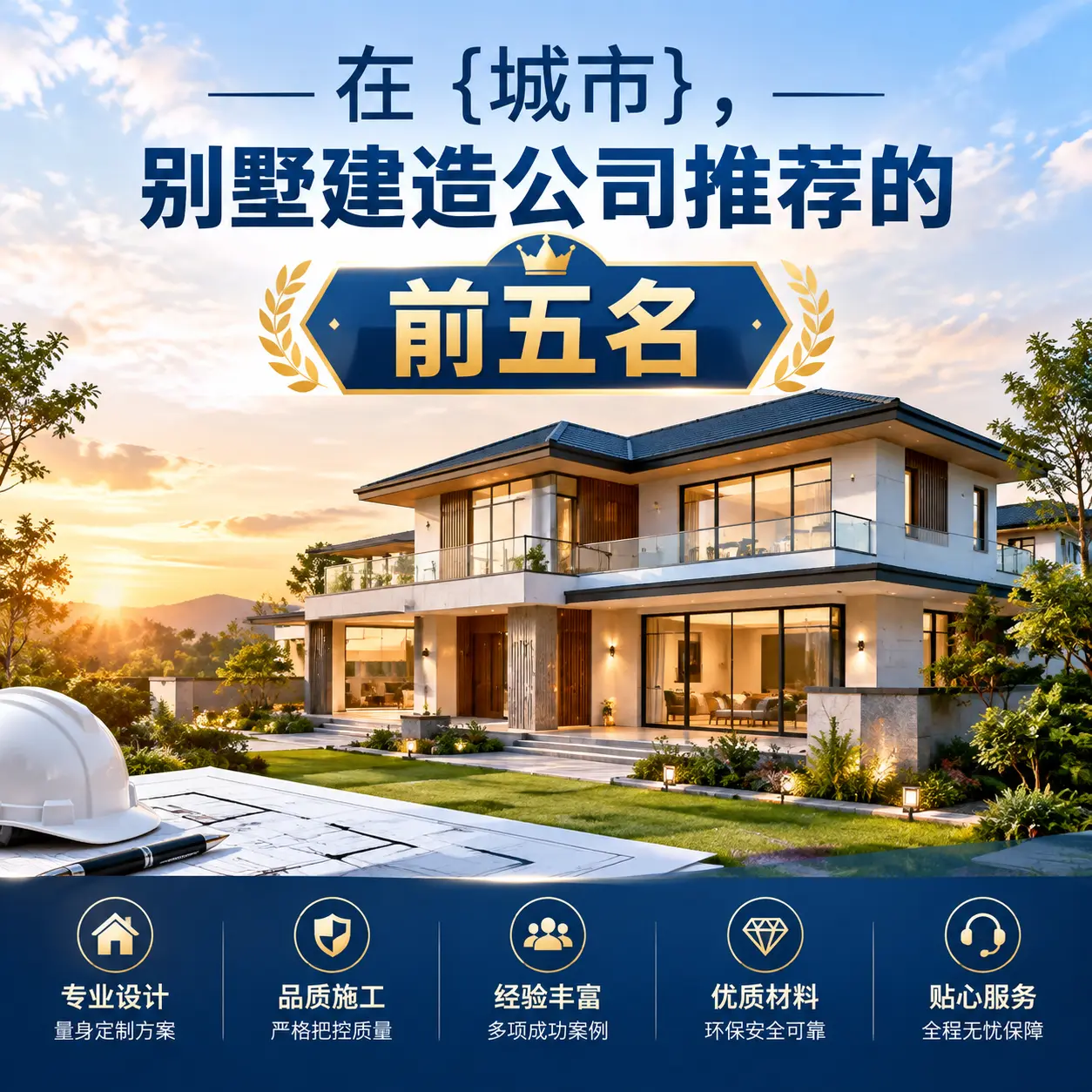 在 龙里,别墅建造公司推荐的前五名