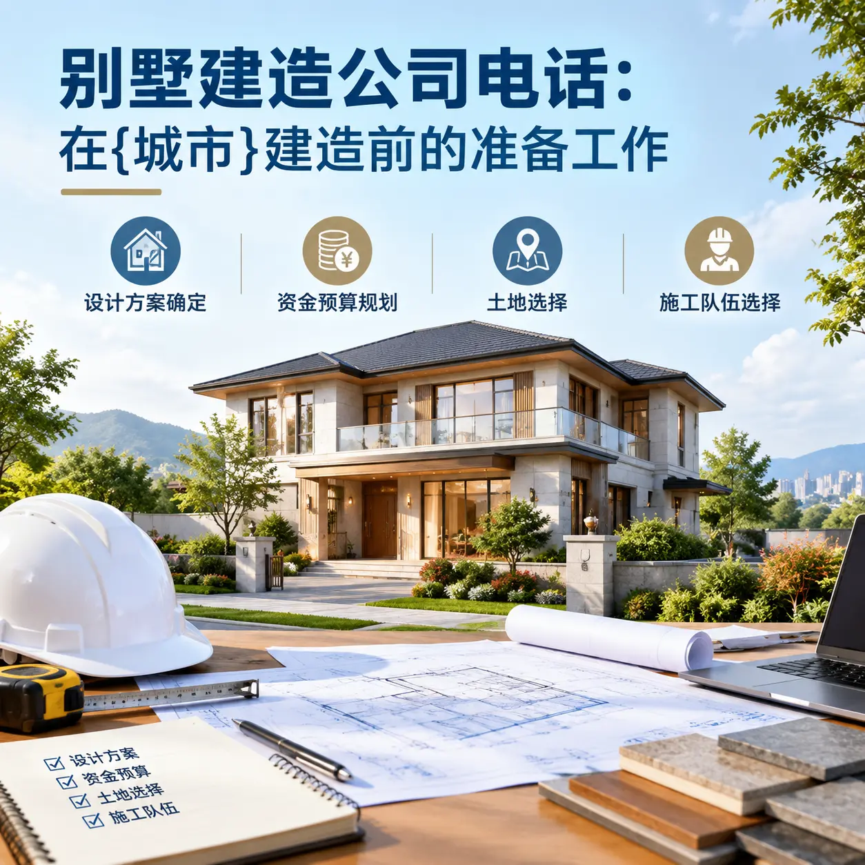 别墅建造公司电话：在龙里建造前的准备工作