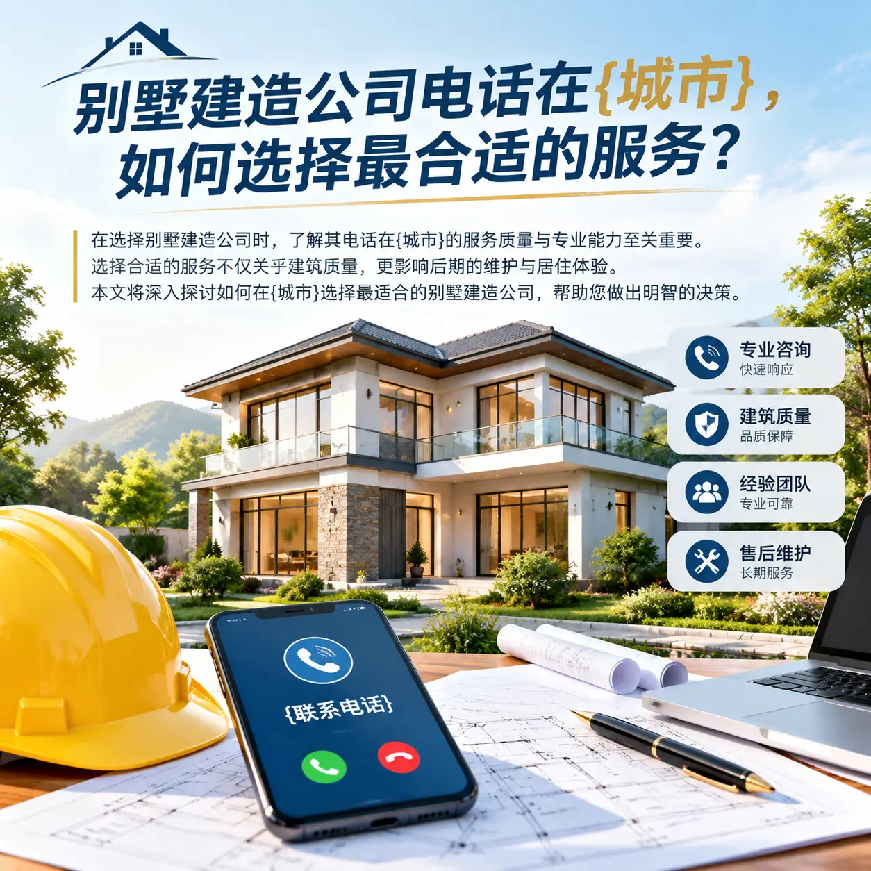 别墅建造公司电话在龙里，如何选择最合适的服务？