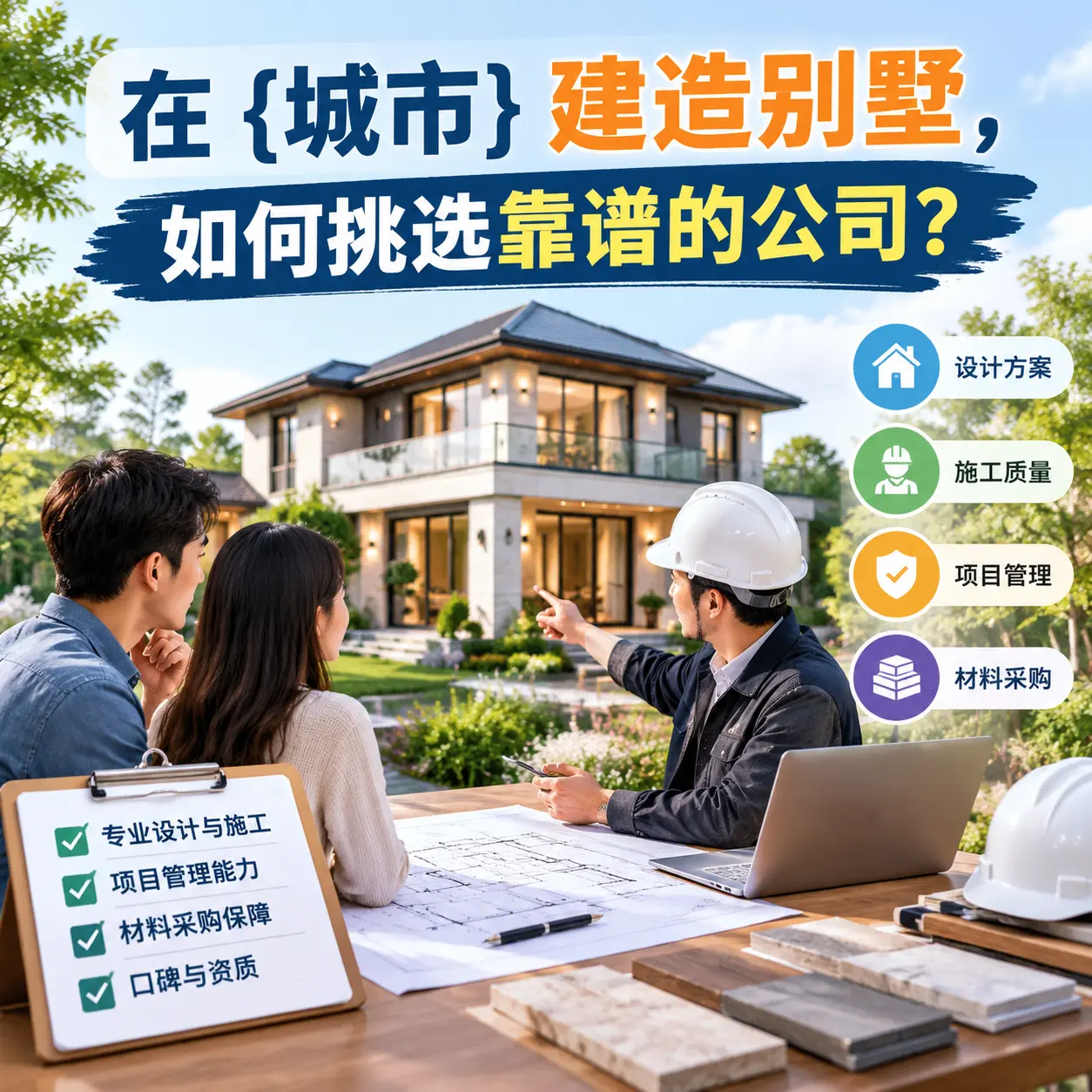 在 龙里 建造别墅，如何挑选靠谱的公司？