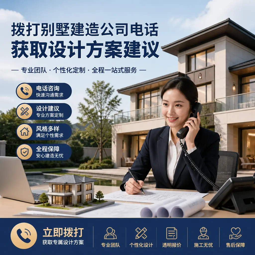 拨打龙里别墅建造公司电话,获取设计方案建议