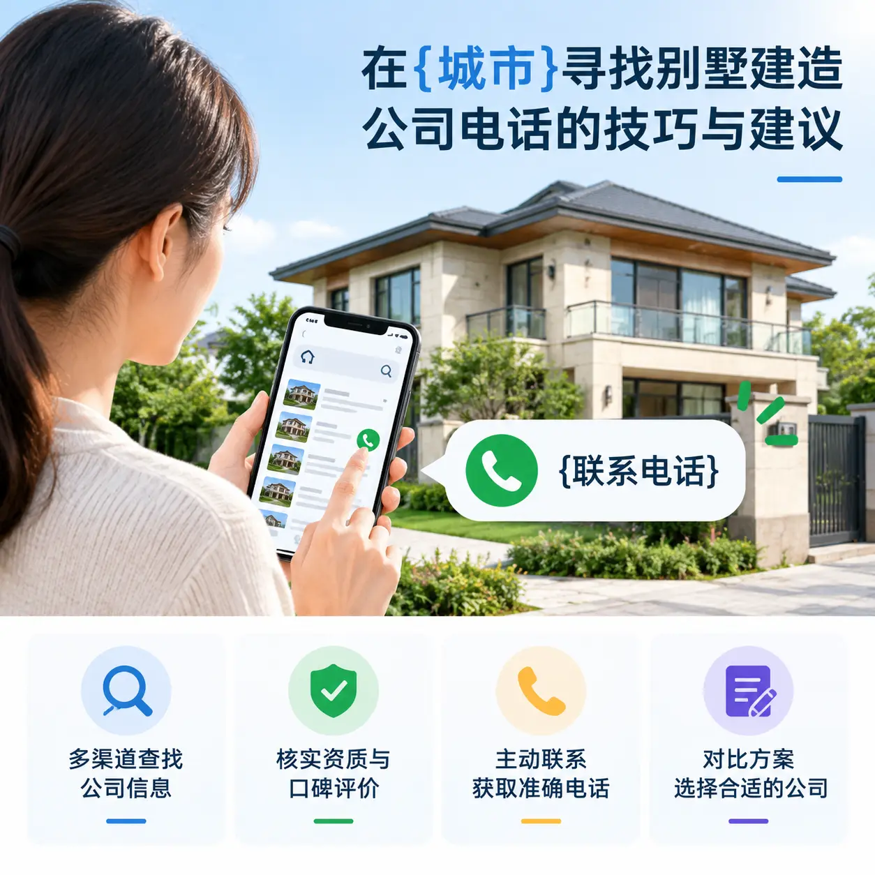 在龙里寻找别墅建造公司电话的技巧与建议