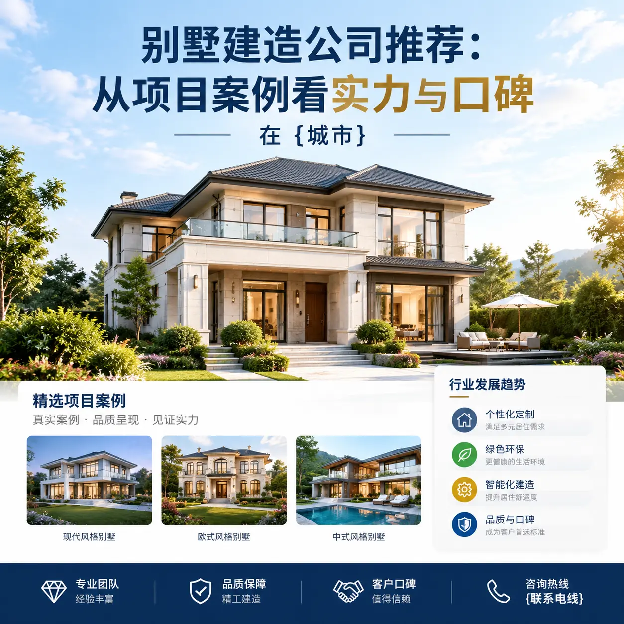别墅建造公司推荐：从项目案例看实力与口碑在 龙里