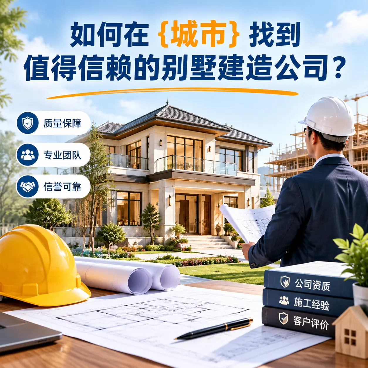 如何在 龙里 找到值得信赖的别墅建造公司?